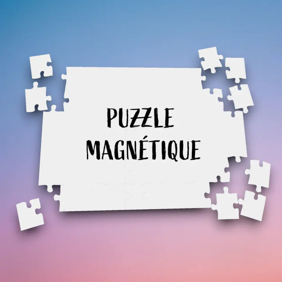 Puzzle magnétique