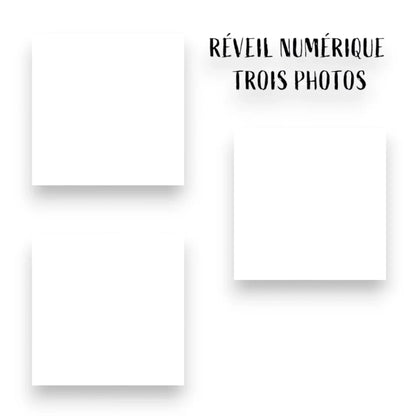 Réveil numérique
(effets lumineux)